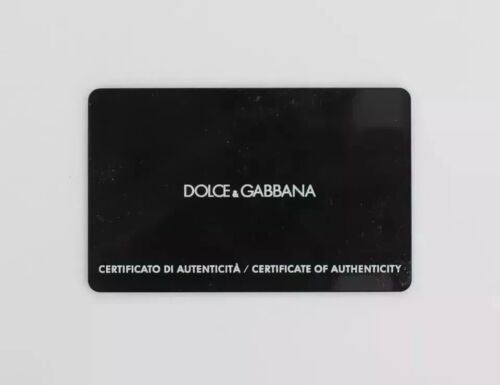 DOLCE & GABBANA Wallet Green Calf Leather Logo Print Monogram Card Holder 370usd - Picture 6 of 7