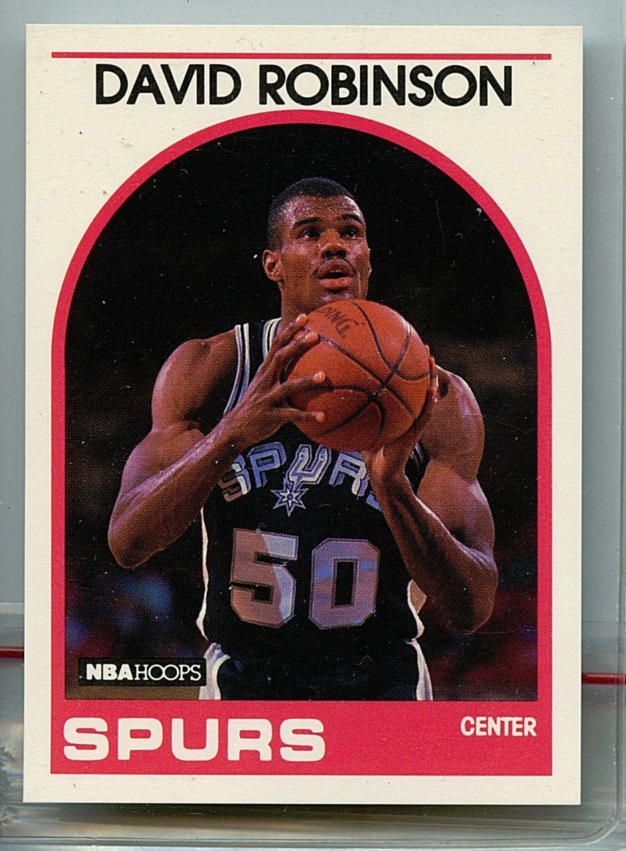 David Robinson #310 RC NBA Hoops card 1989-1990 Z6 | eBay David Robinson #310 RC NBA Hoops card 1989-1990 Z6 | eBay