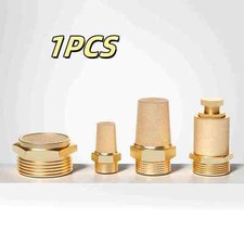 Tłumik pneumatyczny Tłumik powietrza Stożek Filtr Spiekany Brąz BSP Gwint męski Mosiądz