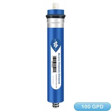 100 GPD RO Membrane Under Sink Reverse Osmosis System Water Filter Replacement