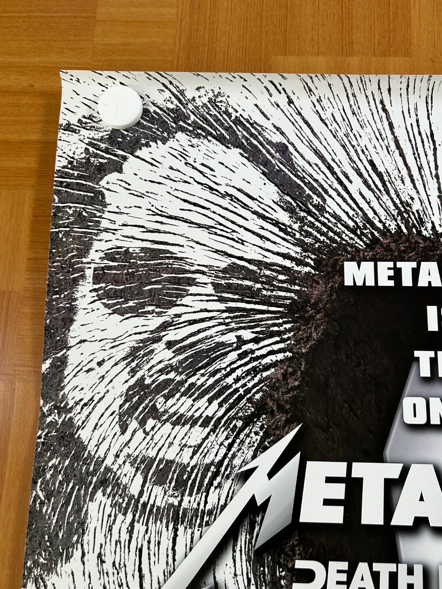 LLICA Death Magnetic ポスター METALLICA / DEATH MAGNETIC 2008 Japan Original Promo Poster B2