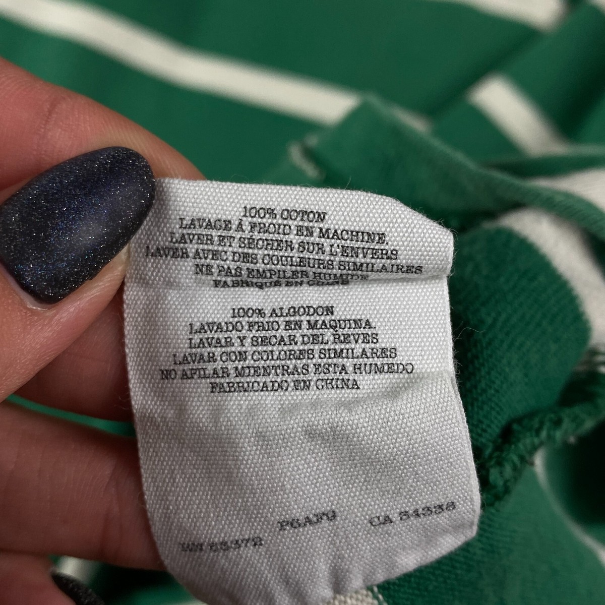 Mens Short Sleeve Polo T-Shirt YMC Size M Cotton | eBay