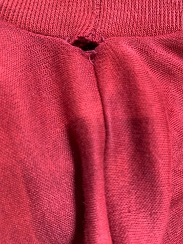 Camiseta De Colección Años 70 Levis Rojo Granate Manga Corta Bolsillo Blanco Pestaña Talla S - Imagen 12 de 14