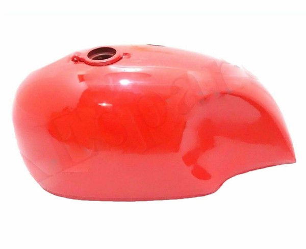 Neu BSA A65 Spitfire Rot Bemalt Aluminium Legierung Benzin Benzintank 4 Gallone-image