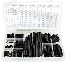 315 Pcs Roll Pin Assortment Set w/ case Roll Pin Parts NEW Tools 30 sizes 