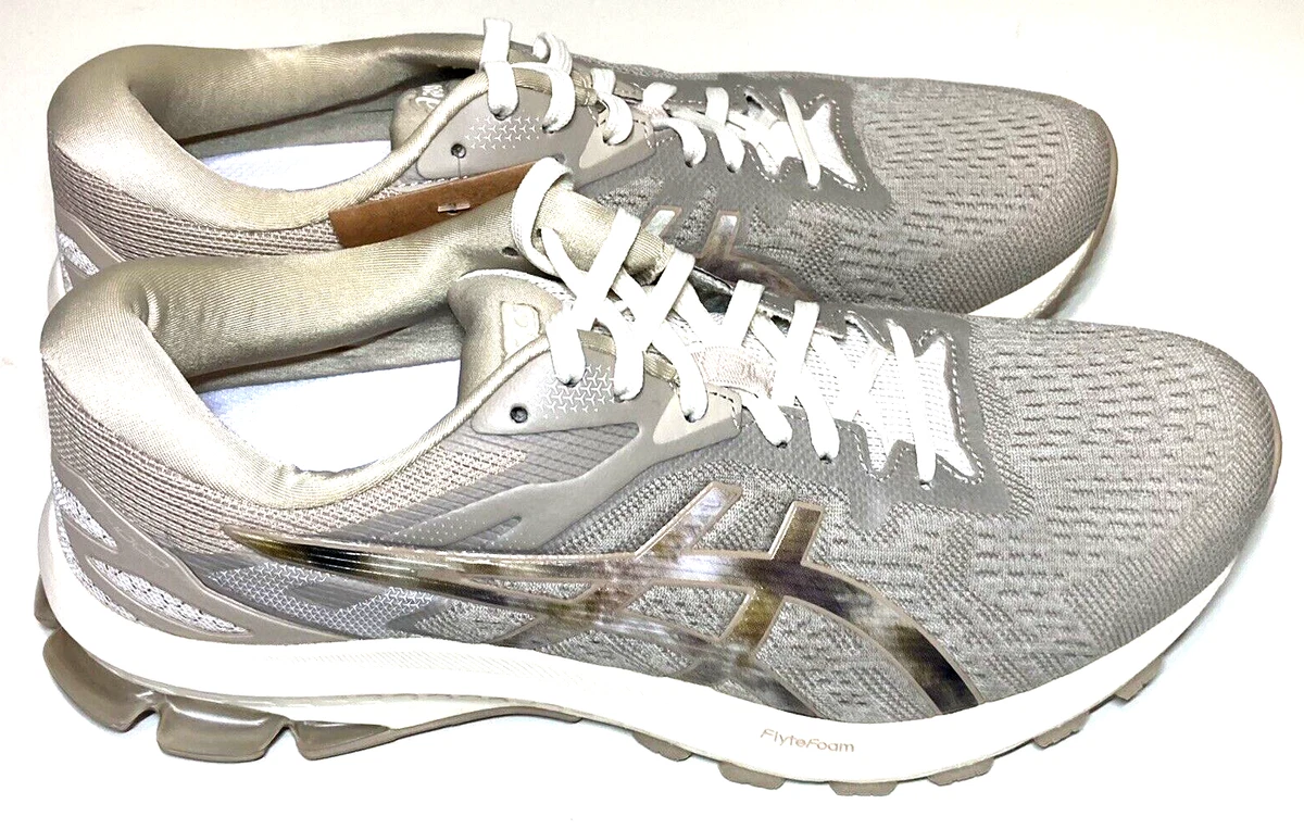 ASICS Men s Size 9 GT 1000 10 Running Shoes Cream Putty Lace Up Running Sneakers