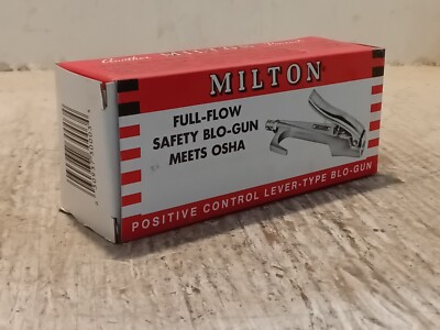 Milton 153 1/4'' FULL-BLOW BLO-GUN (OSHA) 150 PSI INLET, NOZZEL 30 PSI - (C6C)