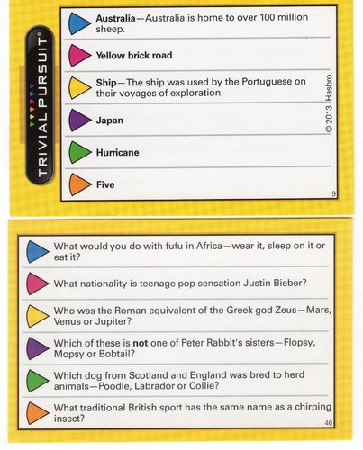100 Trivial Pursuit Cards - You pick the edition! Genus and more! - Picture 23 of 67
