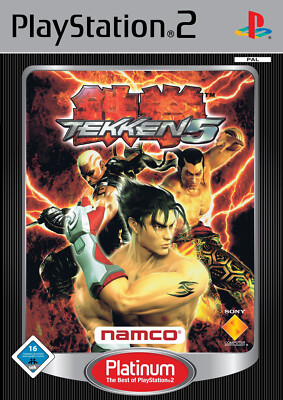 Tekken 5 Platinum PS2 Playstation 2 711719637264| eBay