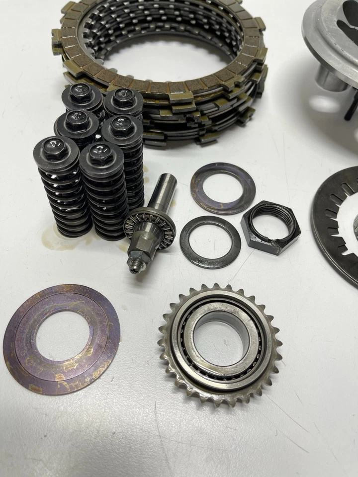 Cesta de embrague 2008 2009 Suzuki GSXR 600 750 GSXR600 lote de placas exteriores interiores OEM Foto 2 de 4