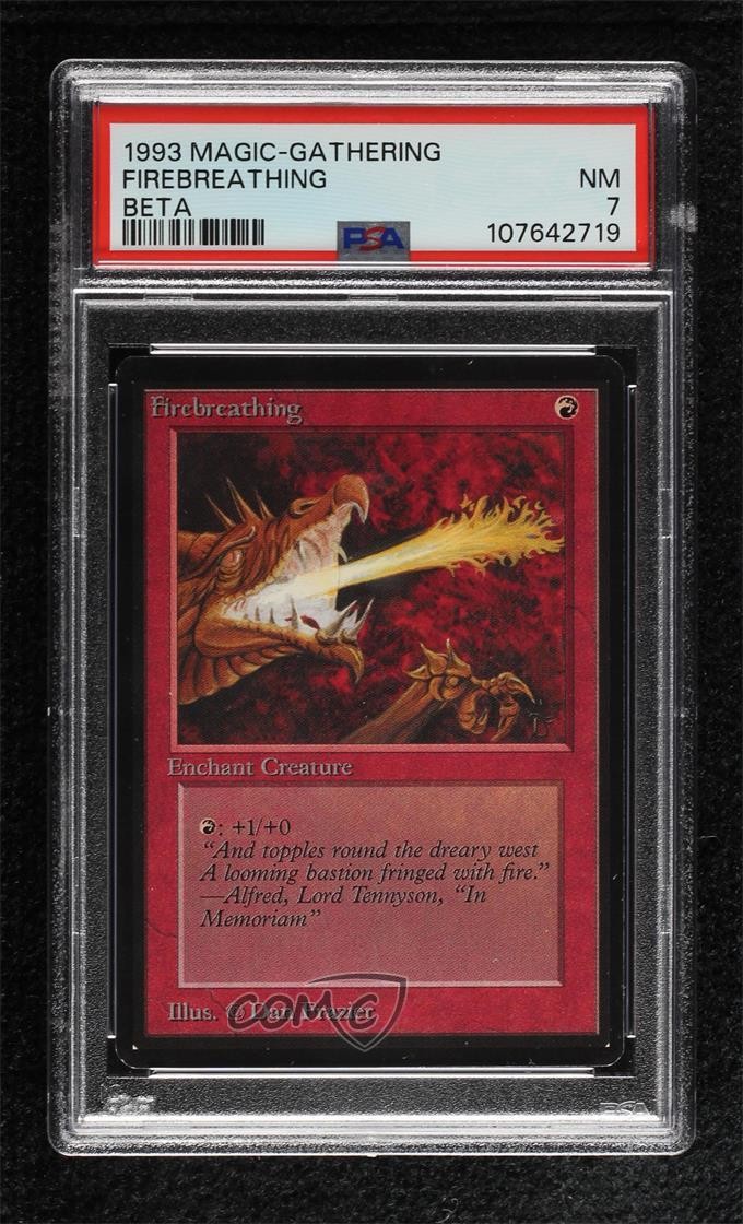 Firebreathing Magic: Limited Edition Beta PSA 7 1993