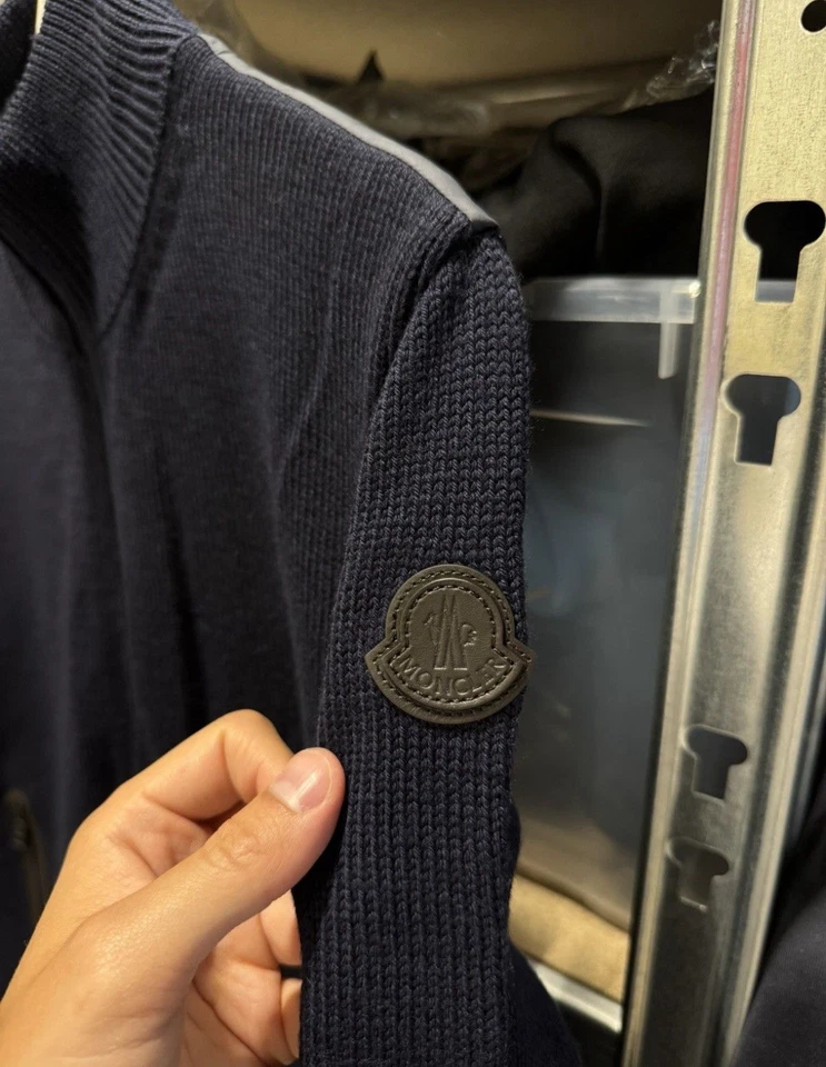 Moncler вниз кардиган | новый с Ярлыками | 100% подлинный | темно-синий | средний - Изображение 3 из 4