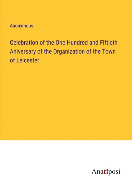 Celebration Of The One Hundred And Fiftieth Aniversary Of The Organization Of...-image