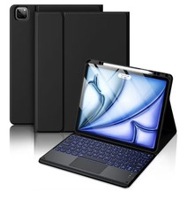 Hamile Keyboard Case for iPad Air 13 M4 M3 M2 Backlit Keyboard Trackpad
