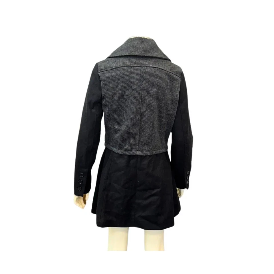 Gabardina Yoki para mujer NEGRA - gabardina negra - para mujer, talla grande Foto 2 de 2