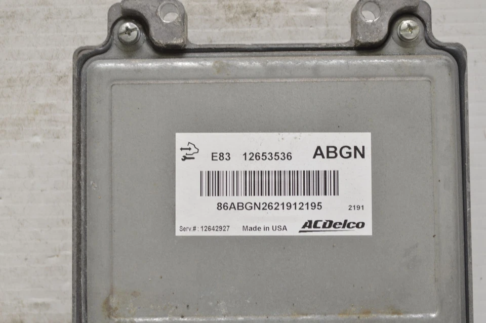 2011 2012 Chevrolet Cruze 12653536 módulo de controle do motor unidade Ecm I73 032 - Imagem 3 de 4