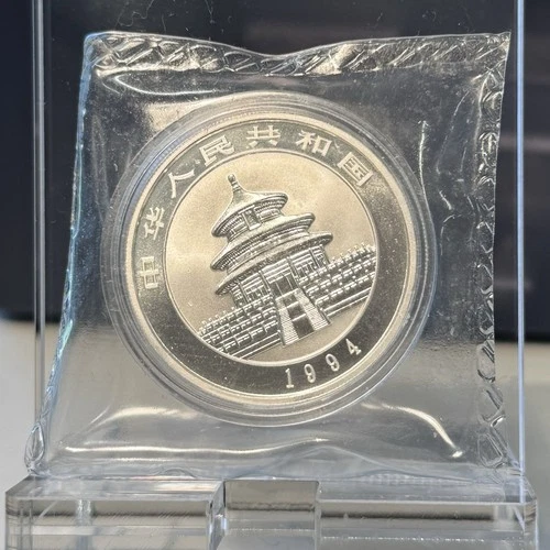 1994 Chinese Silver Panda 1 oz — photo from the most recent tracked eBay sale