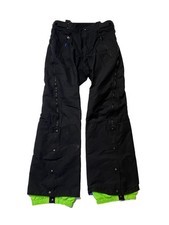 Patagonia Snow Pants Mens 30 X 30 Black Suspender Ski Bibs Waterproof