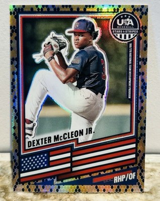 Dexter McCleon Jr. 2026 Prizm USA Stars & Stripes Snakeskin Prizm #69 SSP!