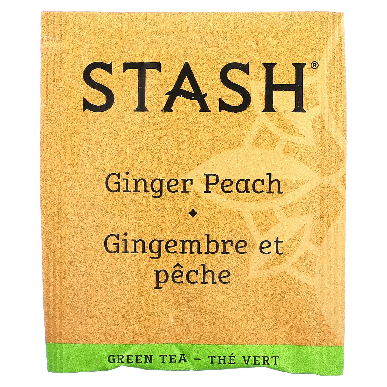 Green Tea & Matcha, Ginger Peach, 18 Tea Bags, 1.2 oz (36 g)