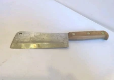 Vintage Case XX USA Meat Cleaver Butcher Knife