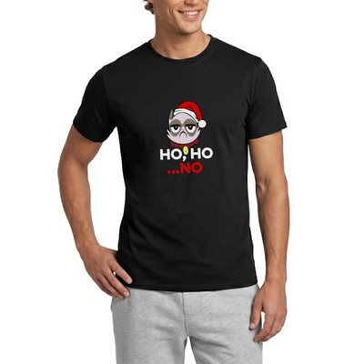 Ho Ho No Grumpy Christmas Cat Männer T-Shirt