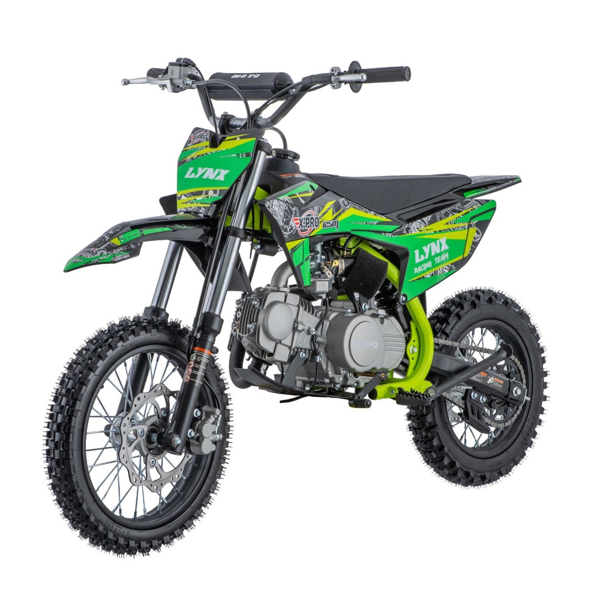 バイク125ccエコ付き X-PRO Lynx 125cc Dirt Bike Pit Bike Gas Powered Zongshen Engine 14