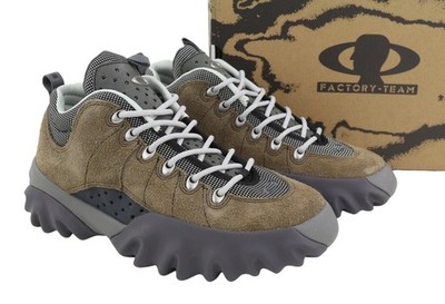 Oakley Factory Team x Brain Dead Edge Damen Stiefel EU39 Cobbiestone Wildleder UVP190