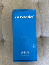 ULTRALOQ Smart Lock U-Bolt Keyless Black Entry Door Lock ANSI Grade 1 Certified