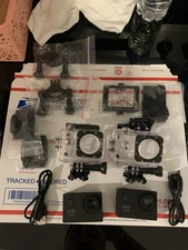Lot 2 HD Action Sport Waterproof Camera 20 MP Recorder HD 1080P Camcorder Video 