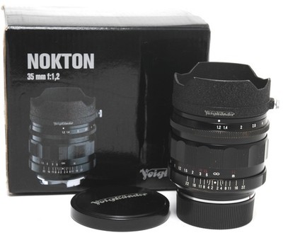 Voigtlander 1.2/35mm Nokton ASPH. RARE for Leica M clean