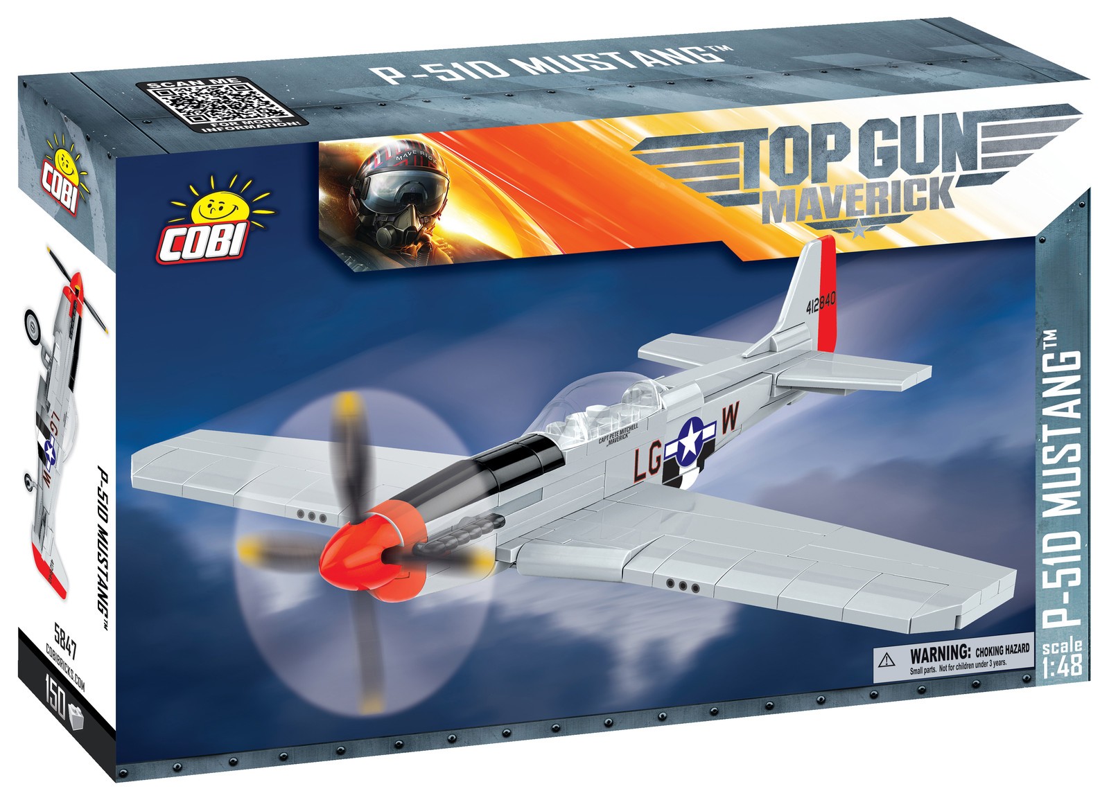 COBI - P-51D Mustang Bausatz Mehrfarbig 5690₽