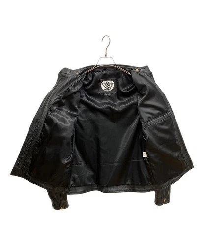 63 leathers Single Riders Jacket Men's Size XL Black image 3