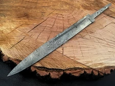 Jayger Hand-Forged Damascus Blade Blank Scottish Dirk Knife Making Supply