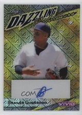 2023 Leaf Vivid Dazzling Performers Gray Mojo /9 Brailer Guerrero Auto 0o48