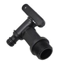 2X Universal replacement type rainwater barrel faucet connection plastic adapter