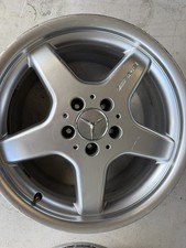 Amg 17 Mercedes Oem Rear Wheel Rim R170 W208 Slk Clk 5 Spoke Amg 17 Mercedes Oem Rear Wheel Rim R170 W208 Slk Clk 5 Spoke