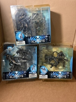 McFarlane Toys Alien vs Predator Playsets - New In Package - Lot Of 3