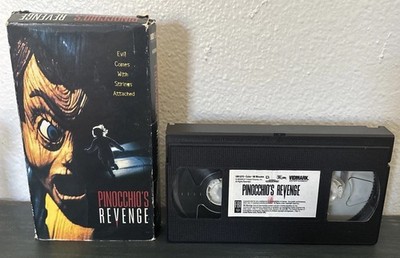 Pinocchio's Revenge (VHS, 1996) Rosalind Allen Horror VHS