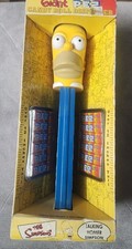 VTG Homer Simpson Giant Pez Dispenser 12" (2002) The Simpsons New Unopened