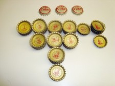 Unused Coca-Cola Tour The World Bottle Caps, 40 thru 49, 49 In All
