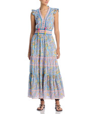 Maxi Vestido Bell Annabelle Precio de Venta sugerido por el fabricante $420 Talla M # 14A 2594 Blm