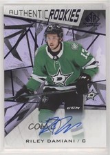 2021 SP Game Used Authentic Rookies Purple Fragment 1/5 Riley Damiani Auto b3q