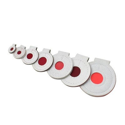 Round Leather Target Set  7 Pieces, Different Sizes for Slingshot Practice & Fun