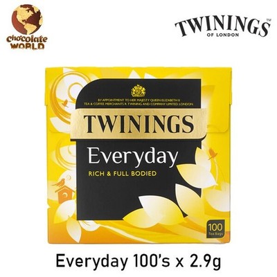 Twinings Everyday 100's x 2.9g (290g) (Made in UK)