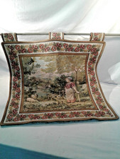 Tapisserie,Gobelin,Bildwirkerei,Wandteppich,Schäferin Szene,Rokokostil,L61,5xB60