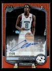 2025 Bowman Mega Box Basketball Orange Mojo Refractor Caleb Wilson #CPA-CL