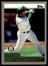 2000 Topps Tim Raines Oakland Athletics #71