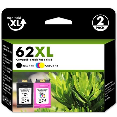 XXL Patronen für HP 62 XL OfficeJet 200 250 Mobile 5740 5700 5744 8040 8045 5745