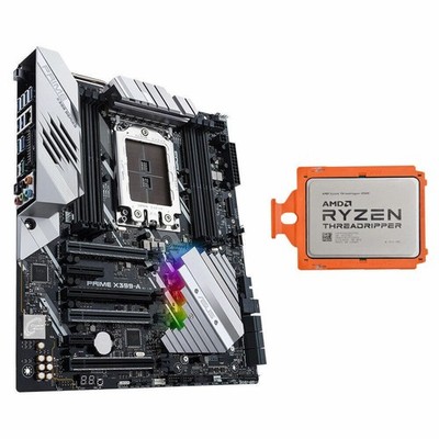 ASUS PRIME X399-A E-ATX Motherboard +  AMD Ryzen Threadripper 1950X CPU Combo